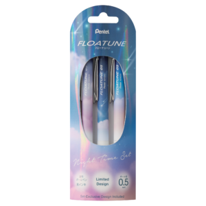 BZN205SDB-3A NIGHT TIME SET Pentel Floatune Ballpoint Pen 0.5mm – Skyly Design Limited Edition (Oil Based)